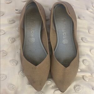 Rothy's Women's Tan Flats